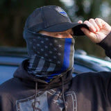 ISupportMyHero Thin Blue Line Gaiter