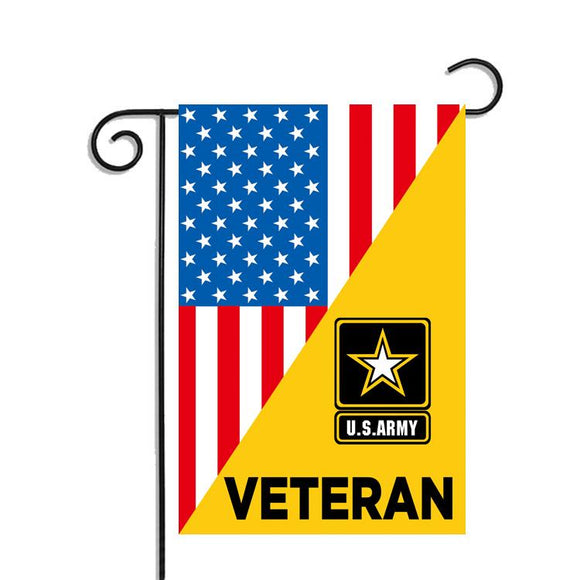 ISupportMyHero Veteran U.S Army Garden Flag 12.5 X 18 Inches 