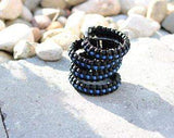 ISupportMyHero Thin Blue Line Paracord Survival Police Bracelet