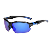 ISupportMyHero Thin Blue Line Sport Sunglasses - Ultra UV Protection