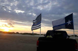 ISupportMyHero Thin Blue Line American Flag With Grommets 3 X 5 Feet