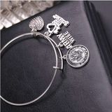 ISupportMyHero Gorgeous Army Wife Charm Bracelet