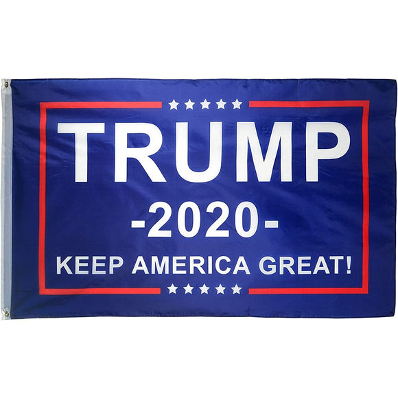 ISupportMyHero Trump Keep America Great 2020 - 3 X 5 Feet Flag with Grommets 