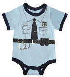 ISupportMyHero Baby Onesie - Adorable Police Officer!