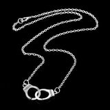 ISupportMyHero Police Appreciation Necklace with Handcuff Pendant