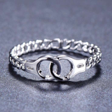 ISupportMyHero Stunning Handcuff Ring for Police Officer Appreciation