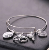 ISupportMyHero Gorgeous Police Charms Bracelet