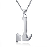 ISupportMyHero Firefighter's Axe Necklace - Gold, Silver & Black!
