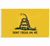 ISupportMyHero Don't Tread On Me Flag With Grommets 3 X 5 Feet