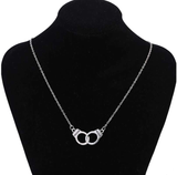 ISupportMyHero Police Appreciation Necklace with Handcuff Pendant