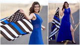 ISupportMyHero Thin Blue Line American Flag With Grommets 3 X 5 Feet