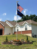 ISupportMyHero Thin Blue Line Flag With Grommets 3 X 5 Feet