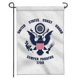 ISupportMyHero U.S Coast Guard Garden Flag 12.5 X 18 Inches