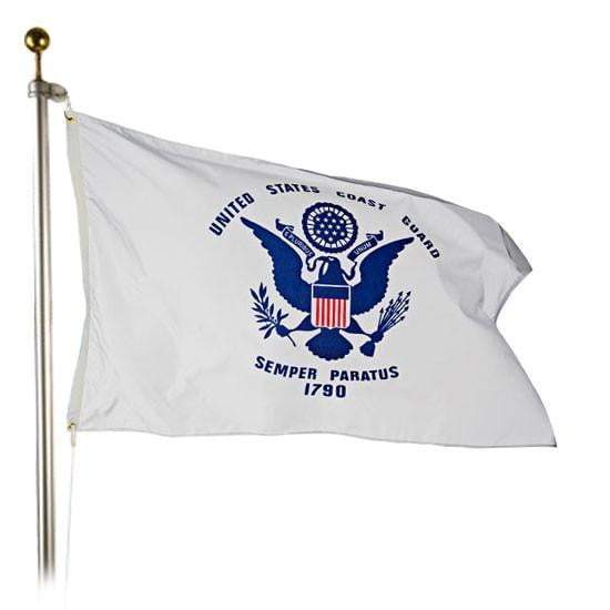ISupportMyHero U.S Coast Guard Flag With Grommets 3 X 5 Feet 