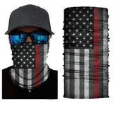 ISupportMyHero Thin Red Line Gaiter - Firefighter Support