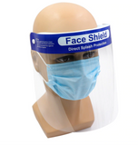 ISupportMyHero Super Comfortable Full Face Shield - Great for 2nd Tier Extra Protection Over Mask 