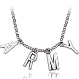 ISupportMyHero Elegant Army Necklace 