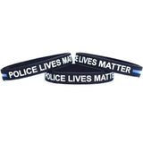 ISupportMyHero Police Lives Matter Thin Blue Line Bracelet 