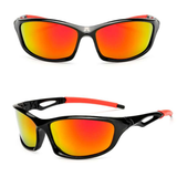 ISupportMyHero Thin Red Line Firefighter Sunglasses - Ultra UV Protection 